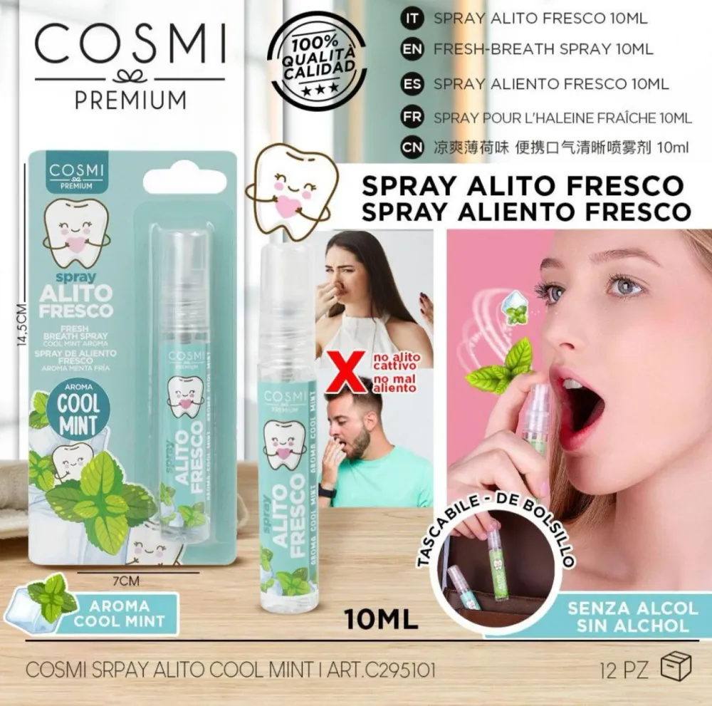 Sprej za svjež dah – Cool Mint 10 ml