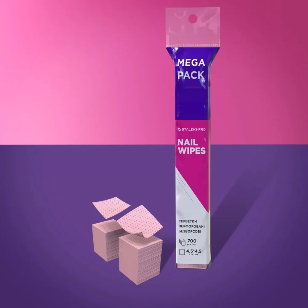 Pamučne maramice bez dlačica Pink Staleks (700 kom)