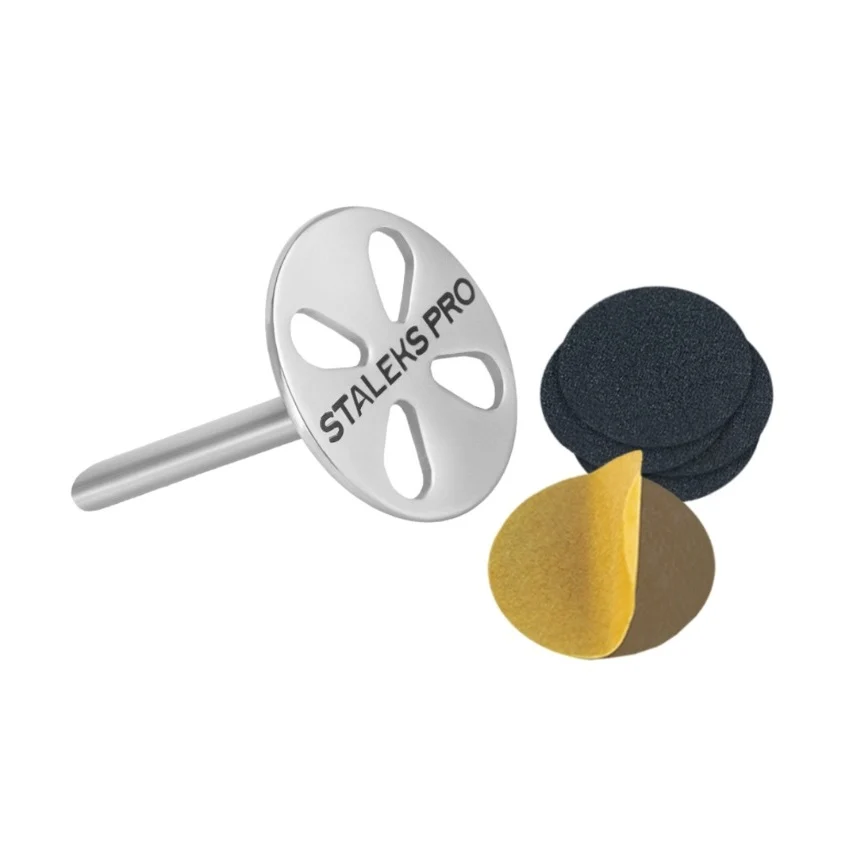Pododisc Staleks Pro M i set zamjenskih turpija 180 grit 5 kom (20 mm), PDLset-20