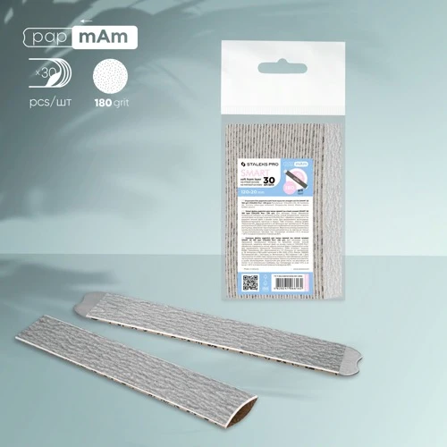 Zamjenske turpije papmAm za ravnu bazu (mekani sloj pjene) Staleks Pro Smart 20, 180 granulacija (30 kom), DFC-20-180