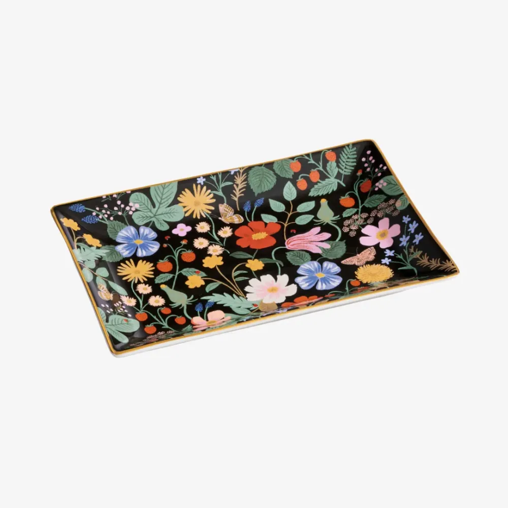 Strawberry Fields Porcelain Catchall Tray