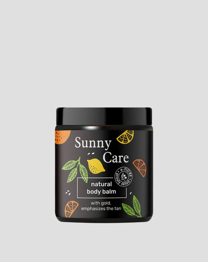 Sunny Care E-Fiore prirodni osvjetljavajući losion nakon preplanućenja