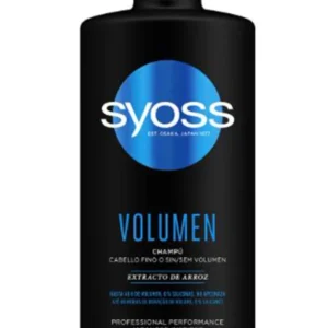 Syoss shampoo Volume Fine Or Flat Hair 440ml