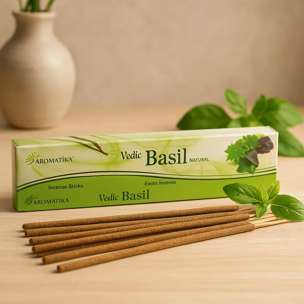 Štapići tamjana od bosiljka Vedska Masala 12 komada