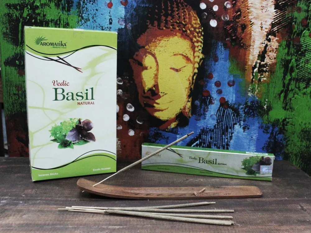 Štapići tamjana od bosiljka Vedska Masala 12 komada