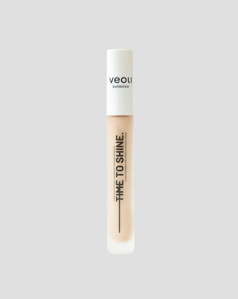 Time to shine kremni highlighter s vitaminom E i biljnim kolagenom Veoli Botanica