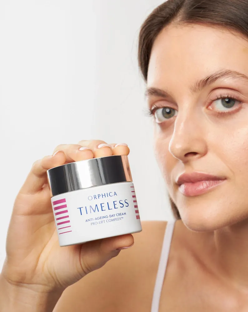 Timeless Orphica trostruka dnevna krema protiv bora sa SPF 20 filterom
