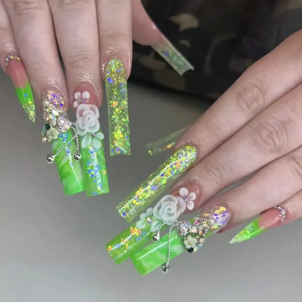 Toxic Apple Ultra Neon akrilni prah - 12g