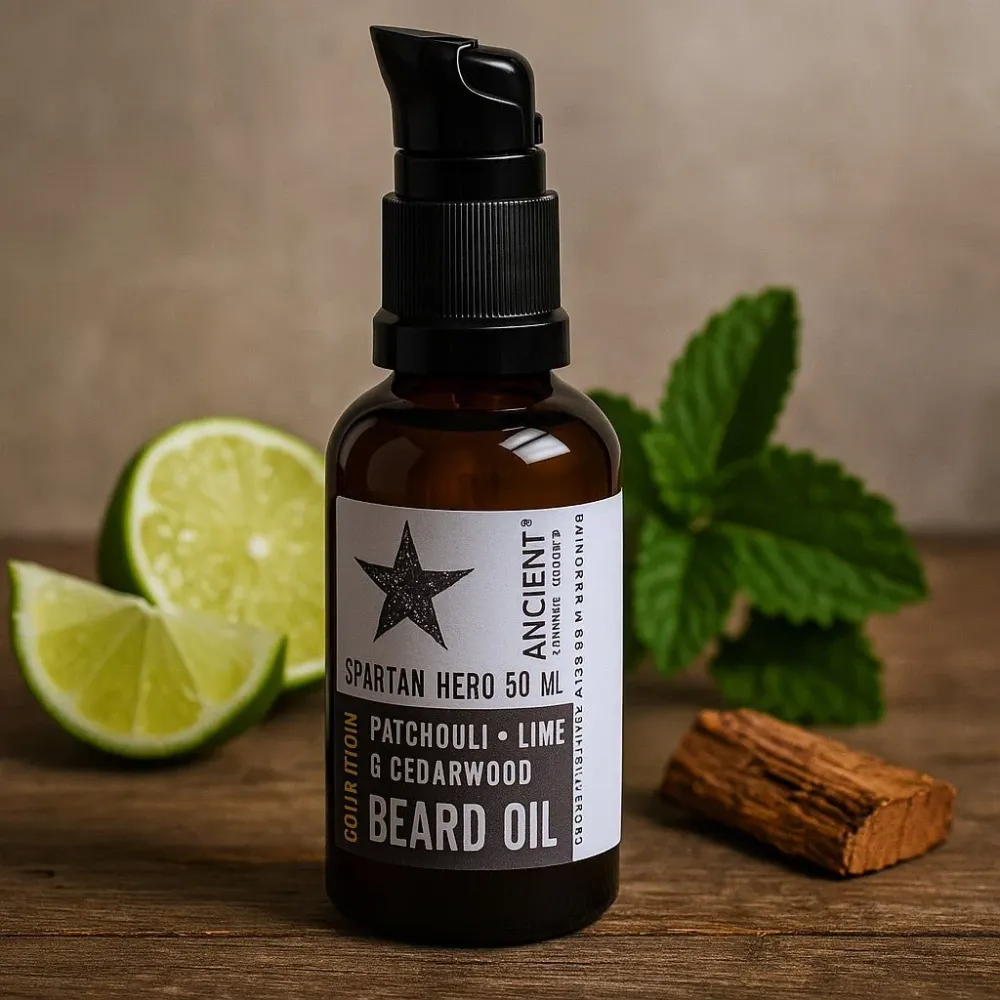 Ulje za bradu 50ml, pačuli limeta cedarwood