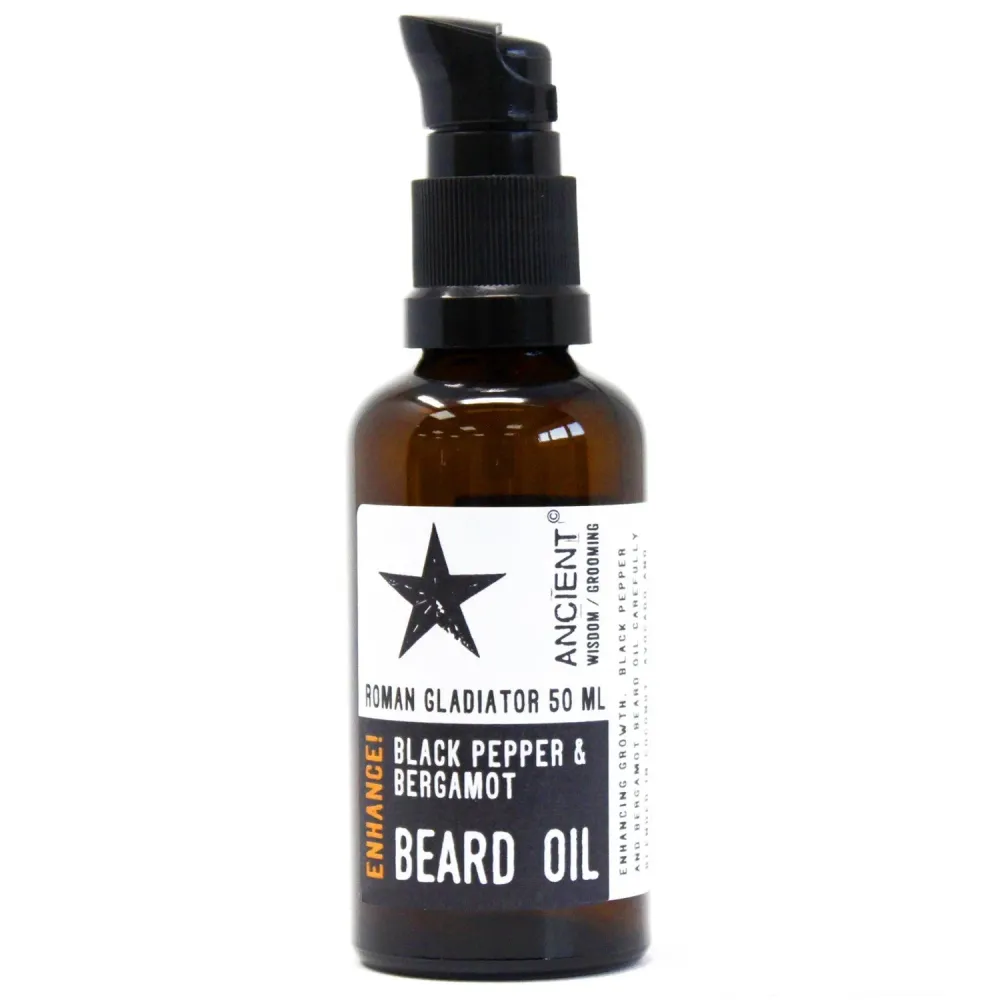 Ulje za bradu crni papar i bergamot 50ml