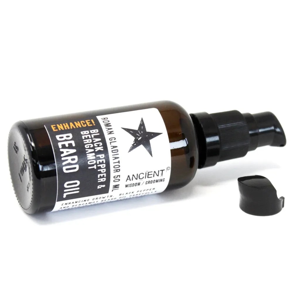 Ulje za bradu crni papar i bergamot 50ml