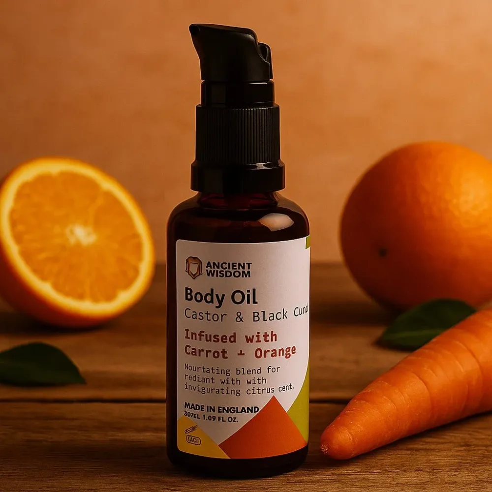 Ulje za tijelo organska mrkva i naranč 50ml