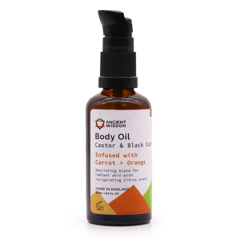Ulje za tijelo organska mrkva i naranč 50ml