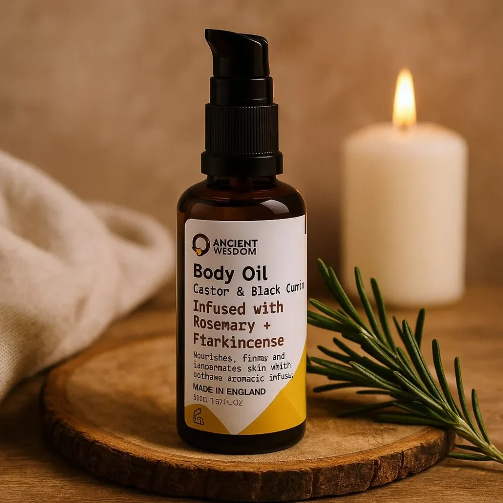 Ulje za tijelo organski ružmarin i tamjan 50ml