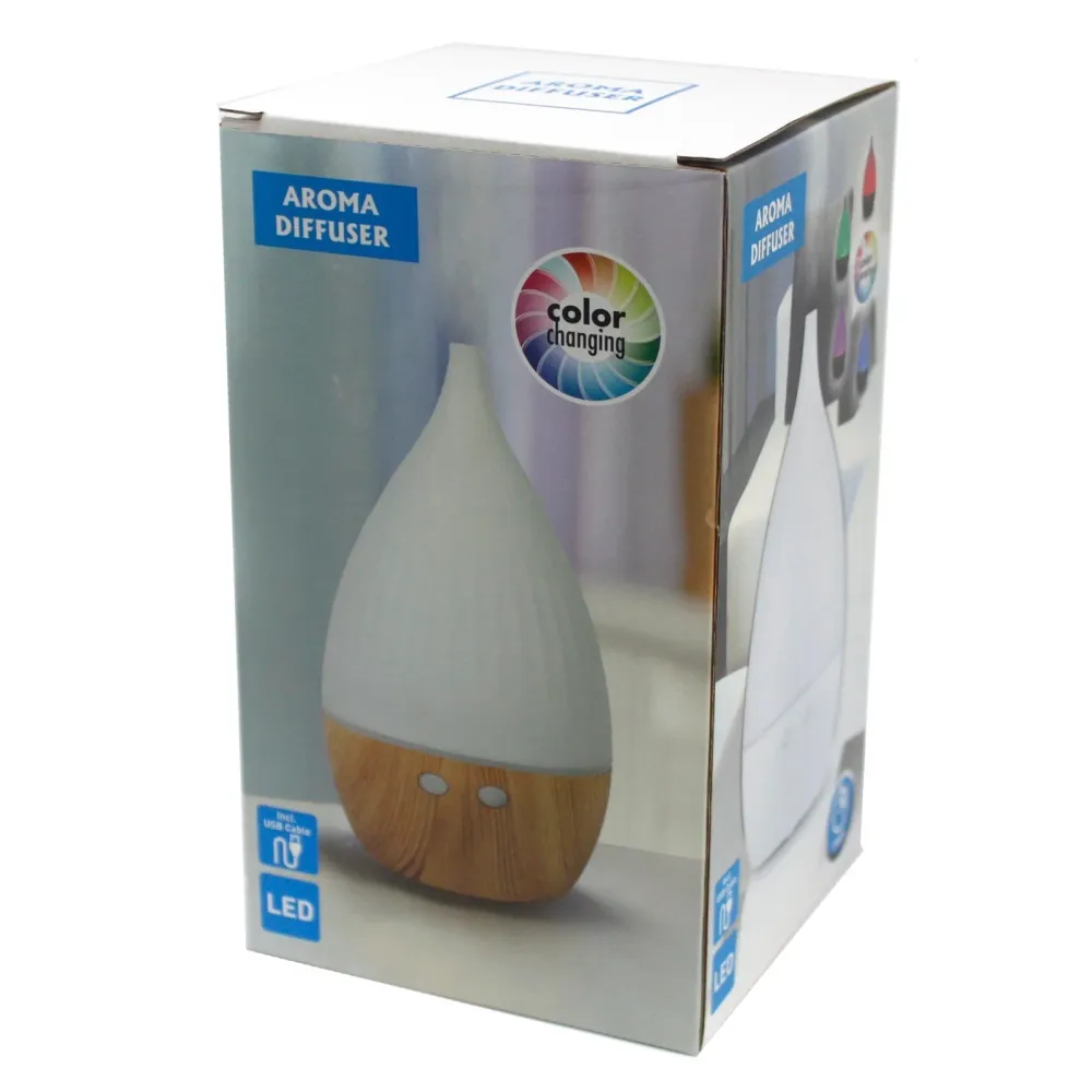 Ultrazvučni difuzor eteričnih ulja USB 120 ml s promjenom boje