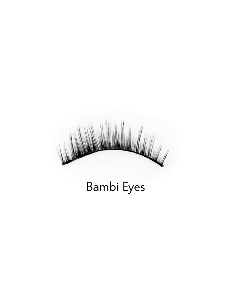 Umjetne trepavice na 2D traci za višekratnu upotrebu, meke i lagane Bambi Eyes Bamm!Lashes