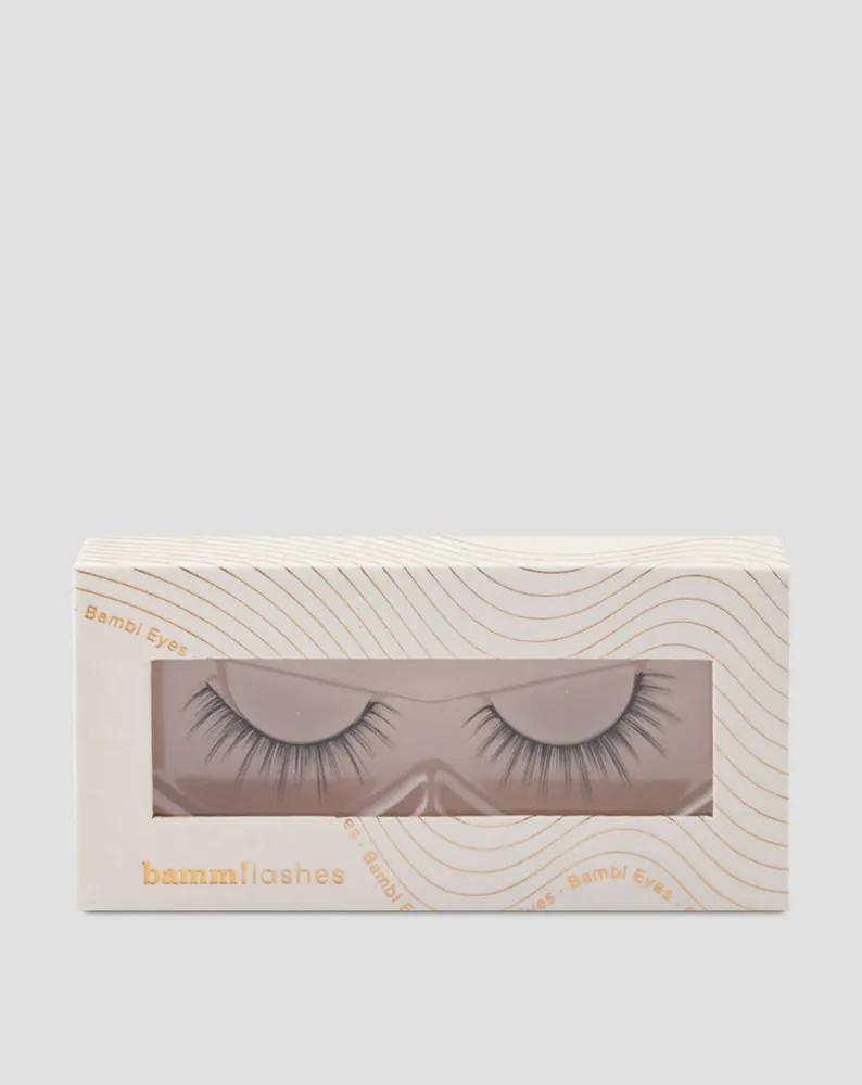 Umjetne trepavice na 2D traci za višekratnu upotrebu, meke i lagane Bambi Eyes Bamm!Lashes