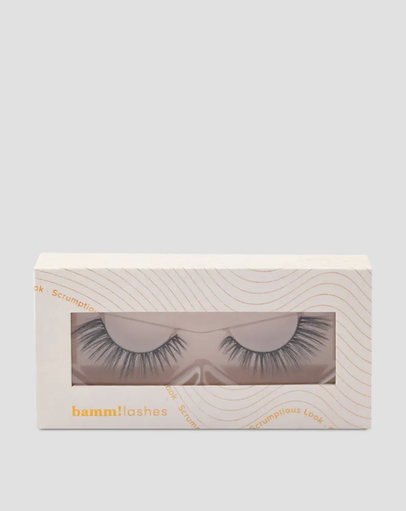 Umjetne trepavice na 2D traci za višekratnu upotrebu Scrumptious Look Bamm!Lashes