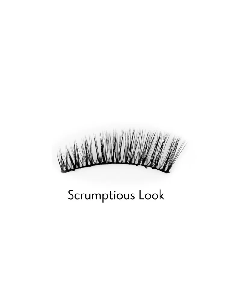 Umjetne trepavice na 2D traci za višekratnu upotrebu Scrumptious Look Bamm!Lashes