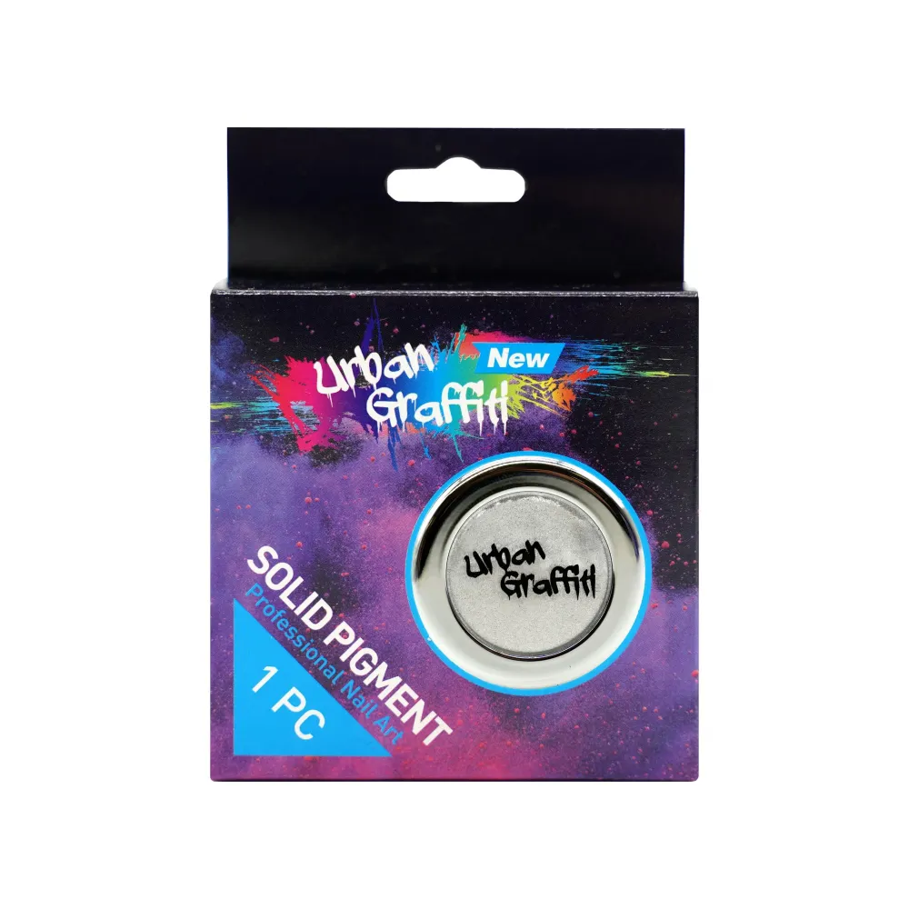 Urban Graffiti Pigment u Prahu za Mačje Oko (Bijela/Srebrna) - TB05B