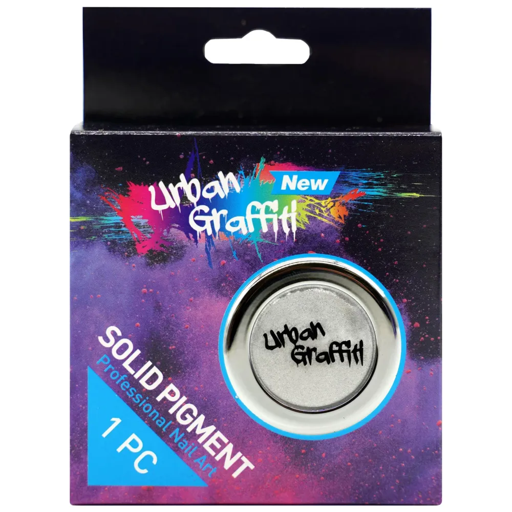 Urban Graffiti Pigment u Prahu za Mačje Oko (Bijela/Srebrna) - TB05B