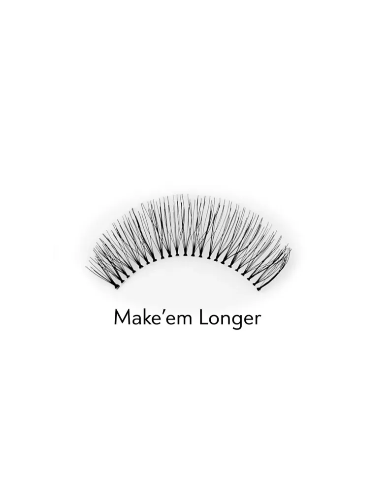 Višekratne 2D umjetne trepavice koje daju prirodan učinak Makeem Longer Bamm!Lashes