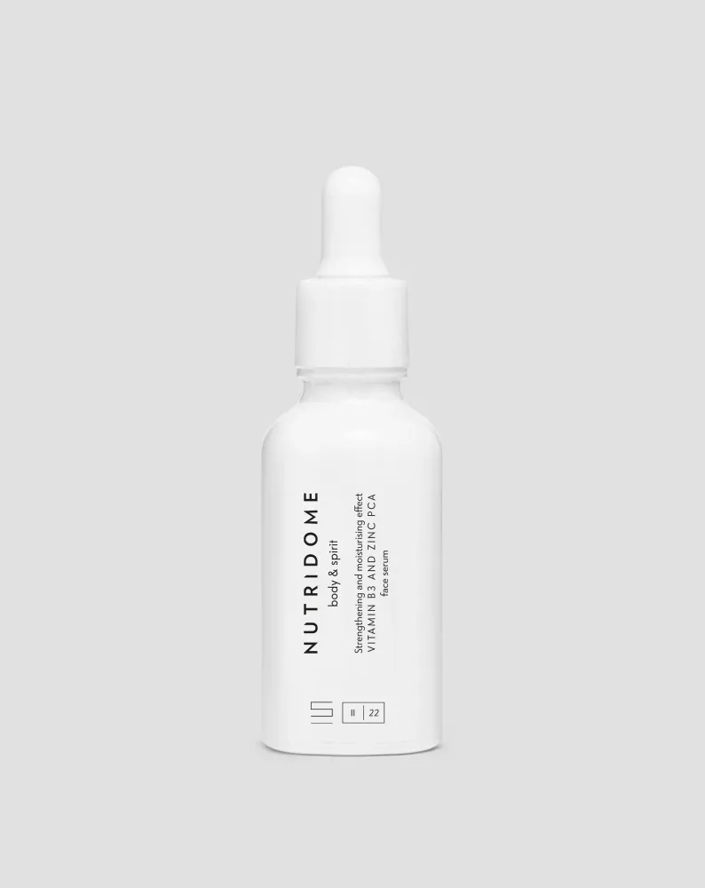 Vitamin B3 10% i cink 1% Nutridome serum za lice protiv akni