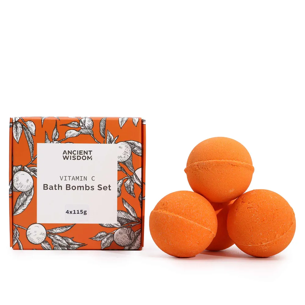 Vitamin C kupke bombe aromaterapijski set od 4