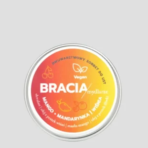 Voćni sorbet za suhe i ispucale usne, trešnja, mango i mandarina Bracia Mydlarze