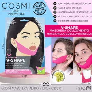 V-Shape maska za bradu i vrat – učvršćivanje i lifting