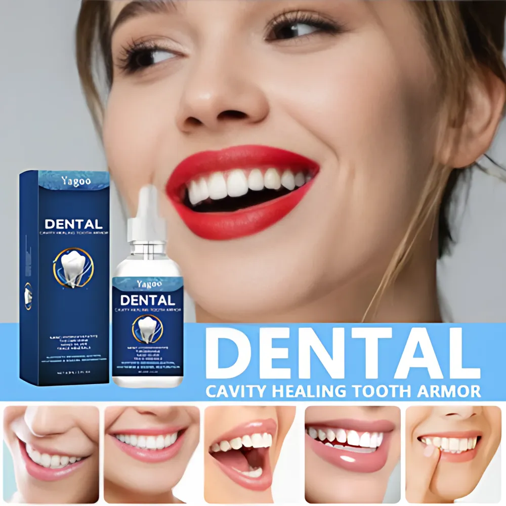 YaGoo™ Fluoride-Free Hydroxyapatite Tooth Armor Drops & Enamel Repair, Whitening & Fresh Breath