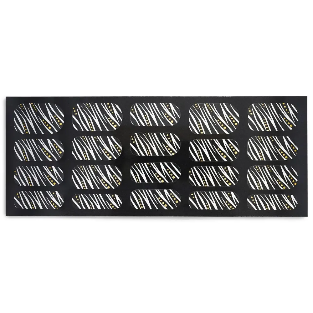 Zebra uzorak - list naljepnica