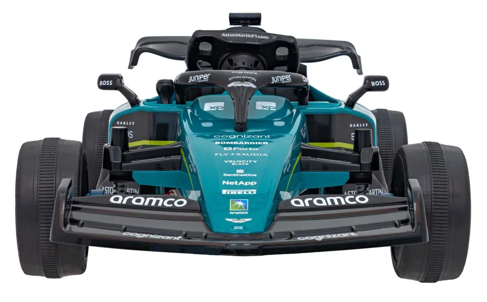 Formula1 na akumulator Aston Martin Cognizant Aramco - tirkizna