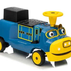 Lokomotiva na akumulator "Blue Station" - dvosjed - plava