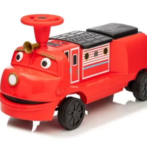 Lokomotiva na akumulator "Red Station" - dvosjed - crvena