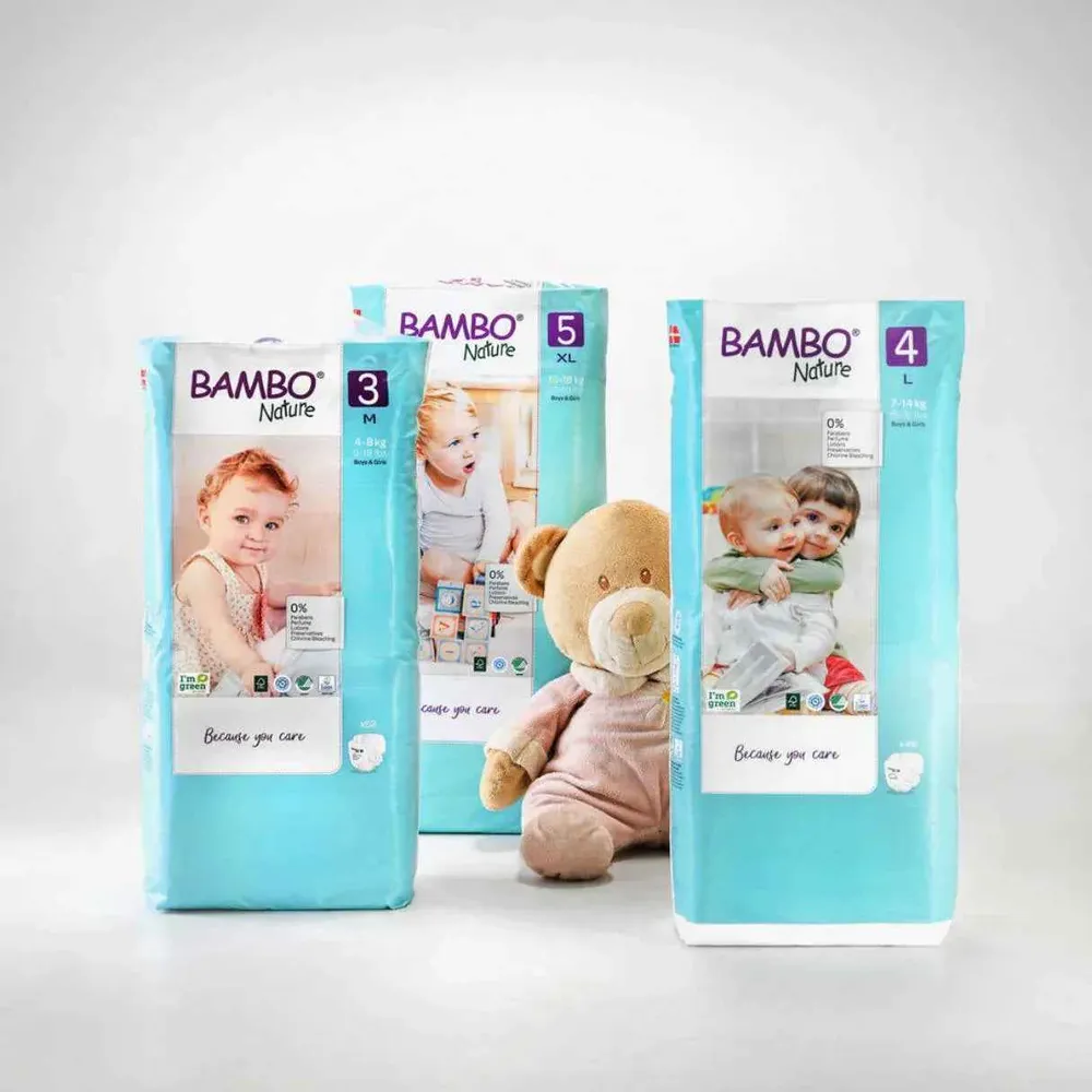 Bambo Nature® Pelene Maxi Veličina 4 (7-14 kg) 48 kom