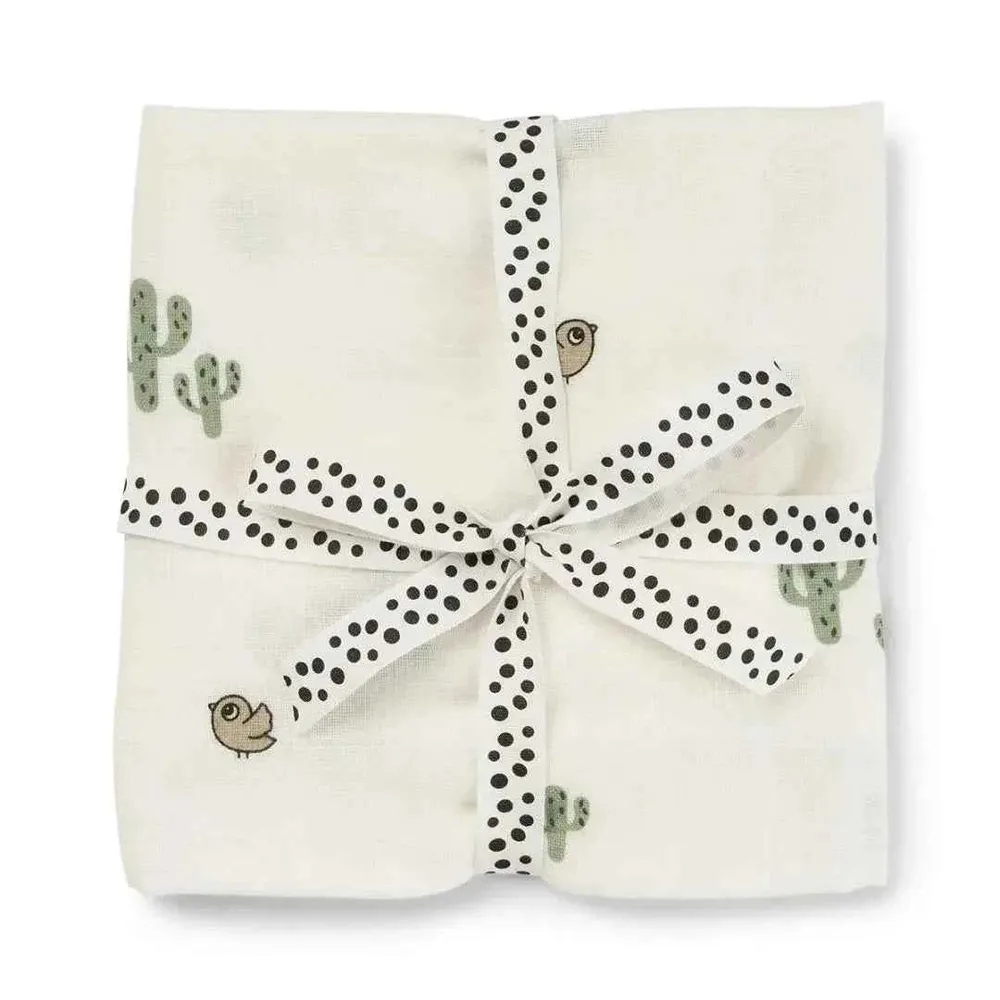 Done Deer® Pelena za povijanje Lalee Sand 120x120