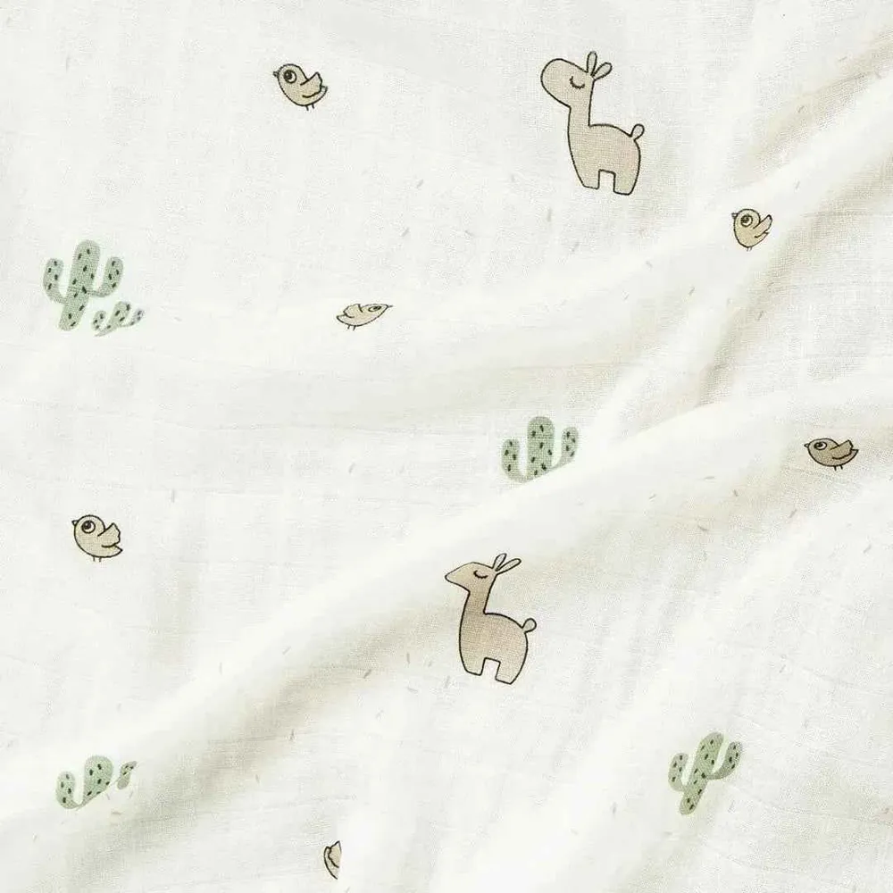 Done Deer® Pelena za povijanje Lalee Sand 120x120