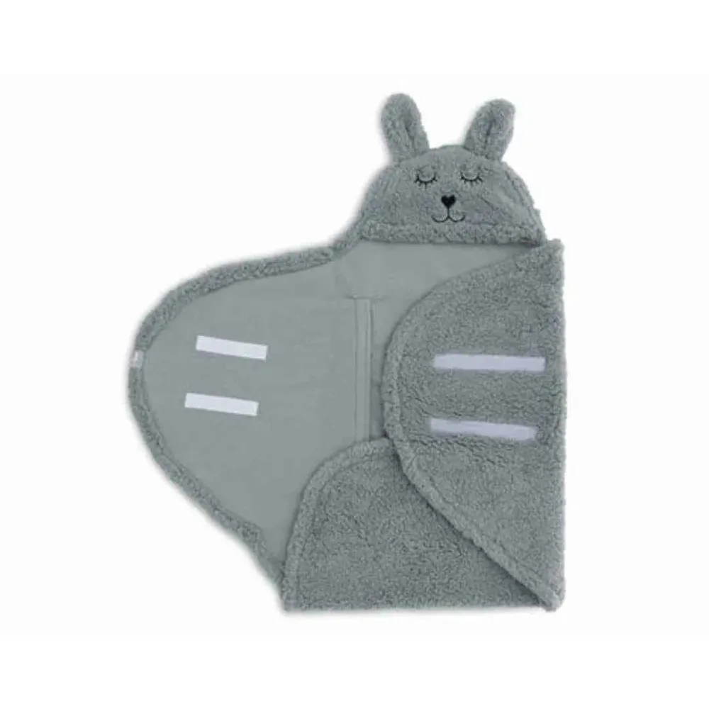 Jollein® Dekica za novorođenče Bunny Sea Green 105x100