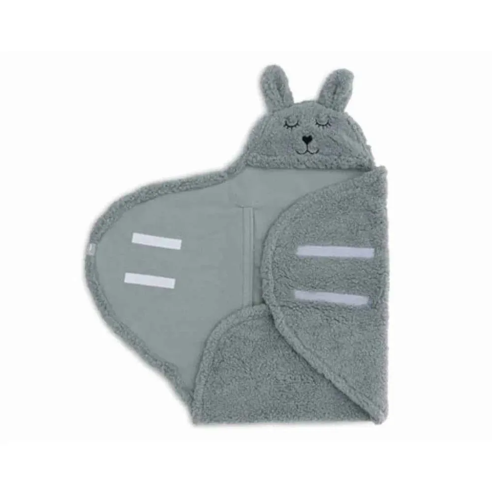 Jollein® Dekica za novorođenče Bunny Sea Green 105x100