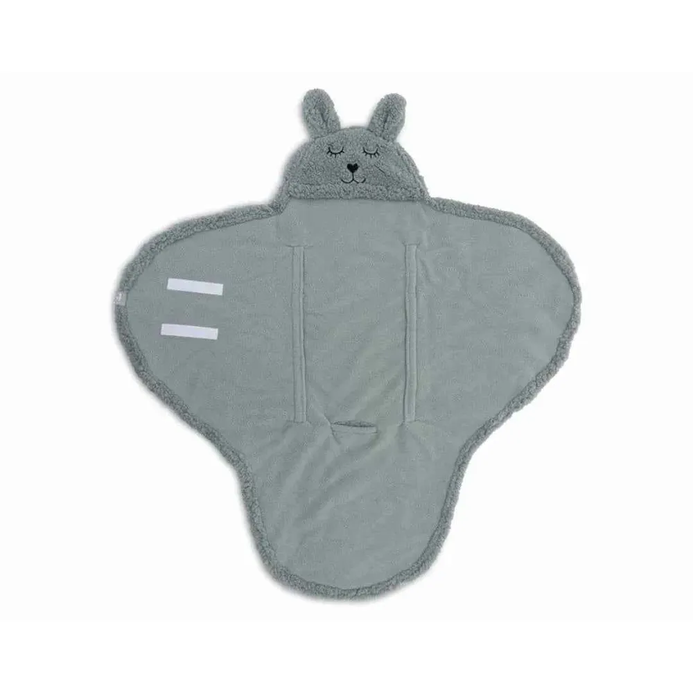 Jollein® Dekica za novorođenče Bunny Sea Green 105x100