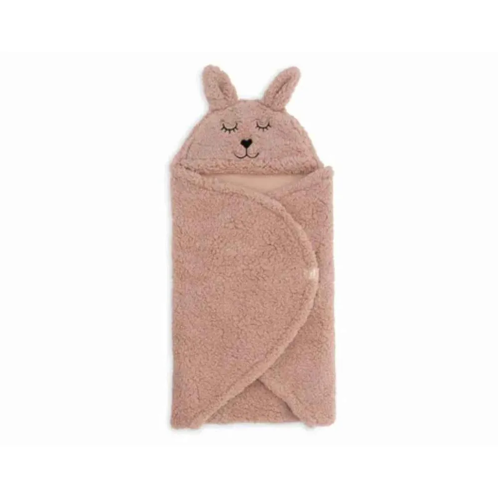 Jollein® Dekica za novorođenče Bunny Wild Rose 105x100