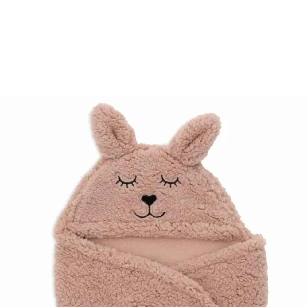 Jollein® Dekica za novorođenče Bunny Wild Rose 105x100