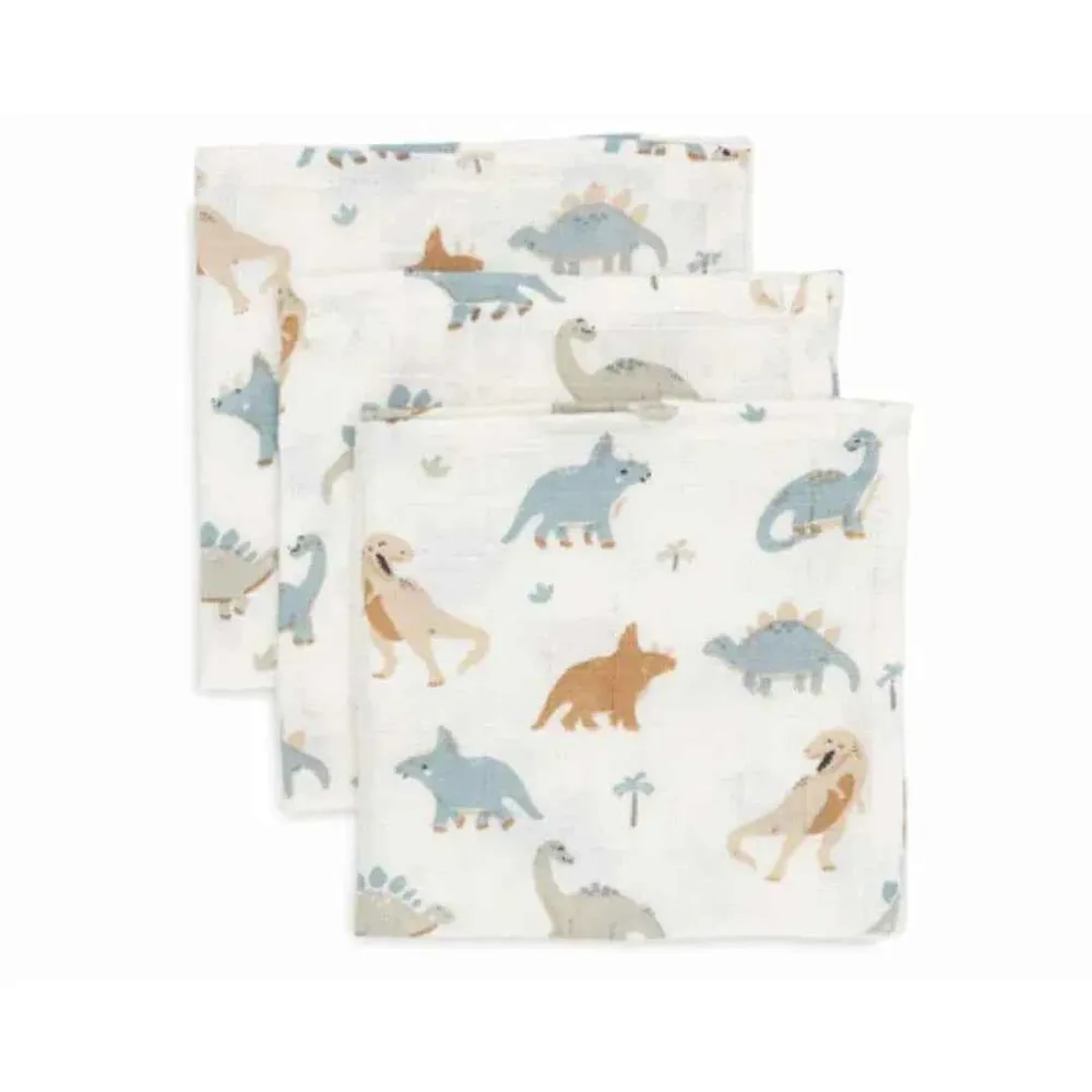 Jollein® Komplet 3 tetra pelene Roarsome 31x31 cm