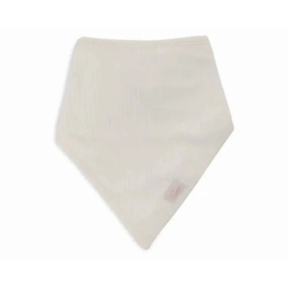 Jollein® Pamučni podbradnjak Velvet Rib Wild Rose/Ivory 2 komada