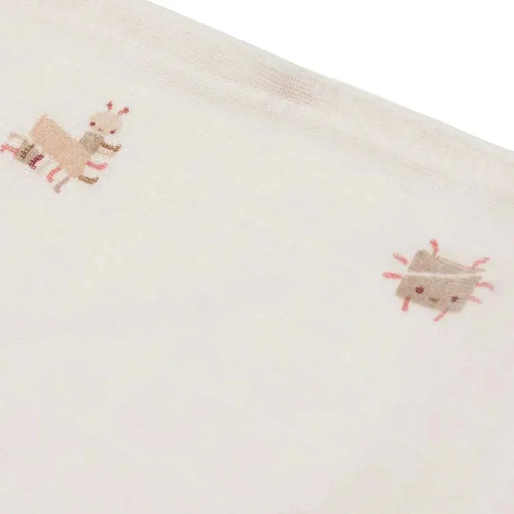 Jollein® Set 3 tetra pelene Animal Friends 31 × 31 cm