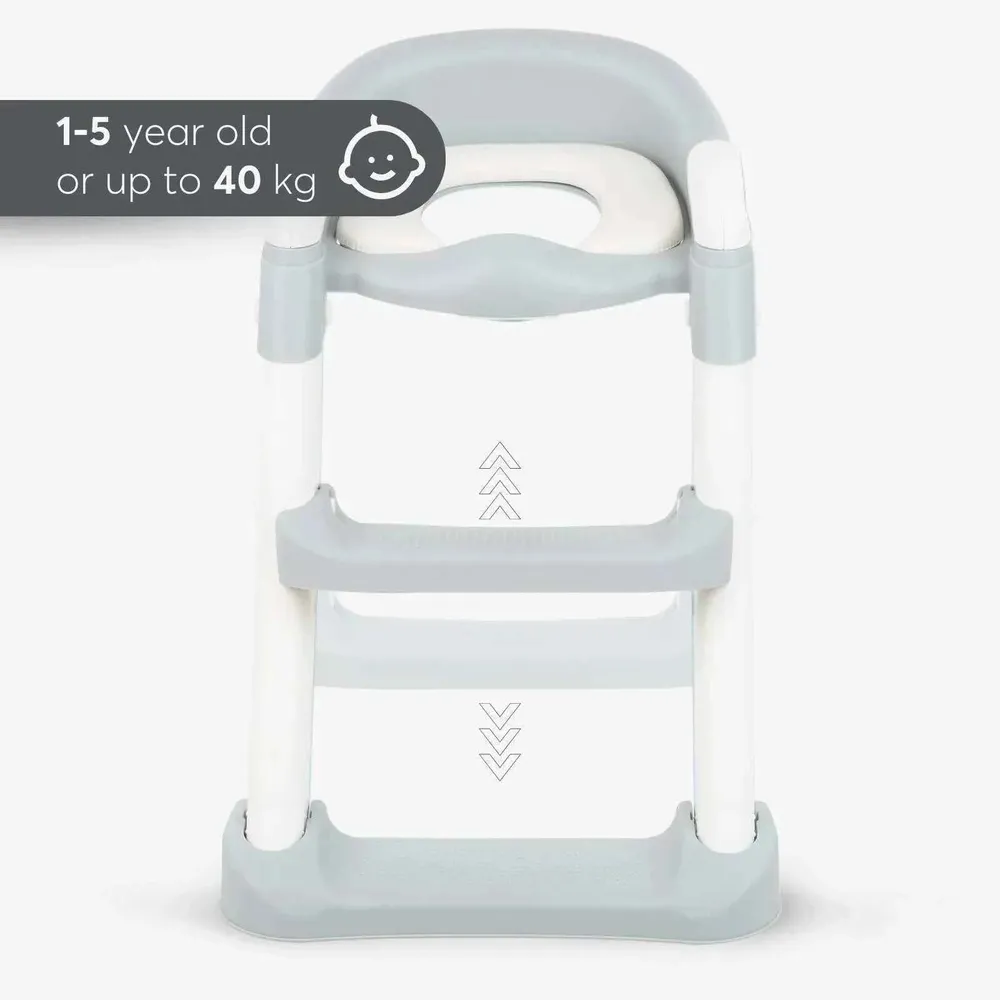 KikkaBoo® nastavak za WC školjku sa stepenicom Lea Gray