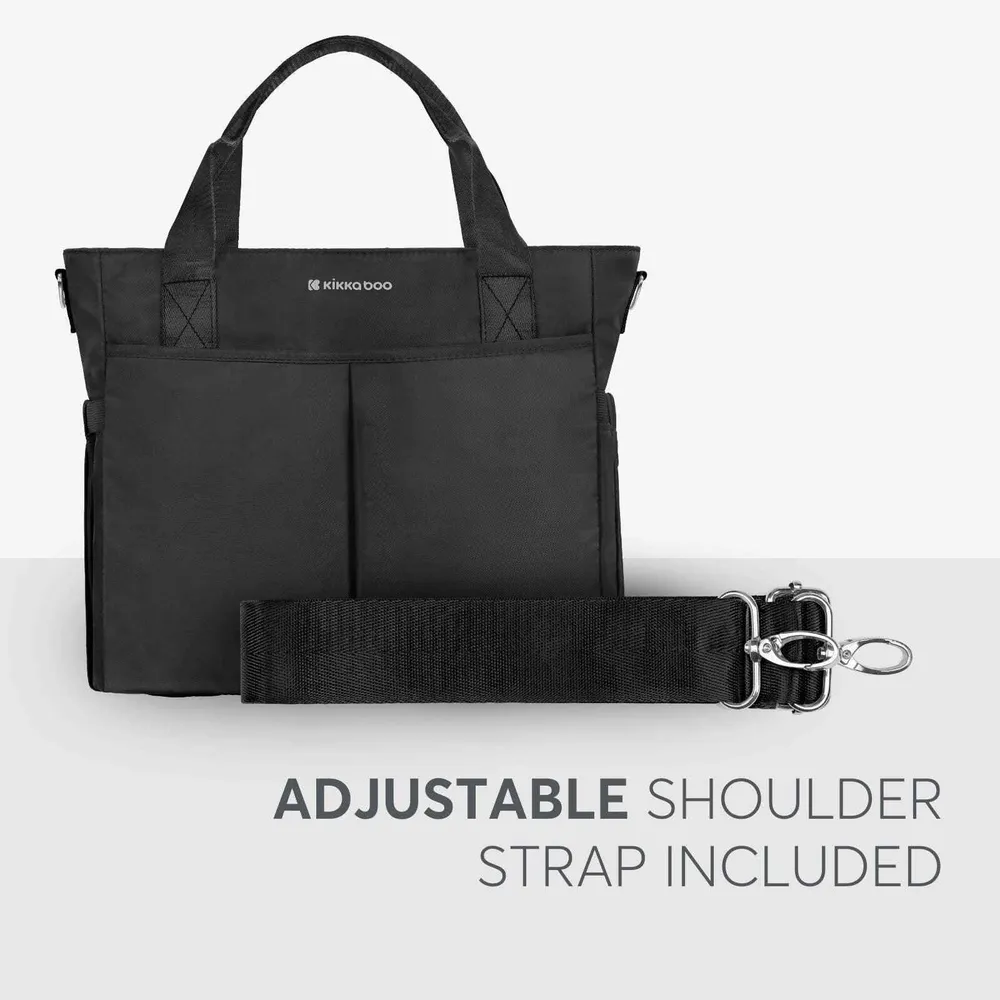 KikkaBoo® torba za previjanje Brielle Black