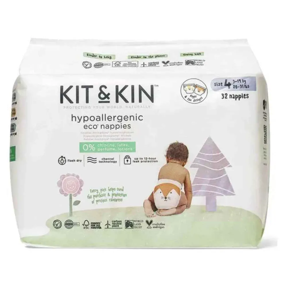 Kit&Kin® Pelene veličina 4 (9-14 kg) 32 kom