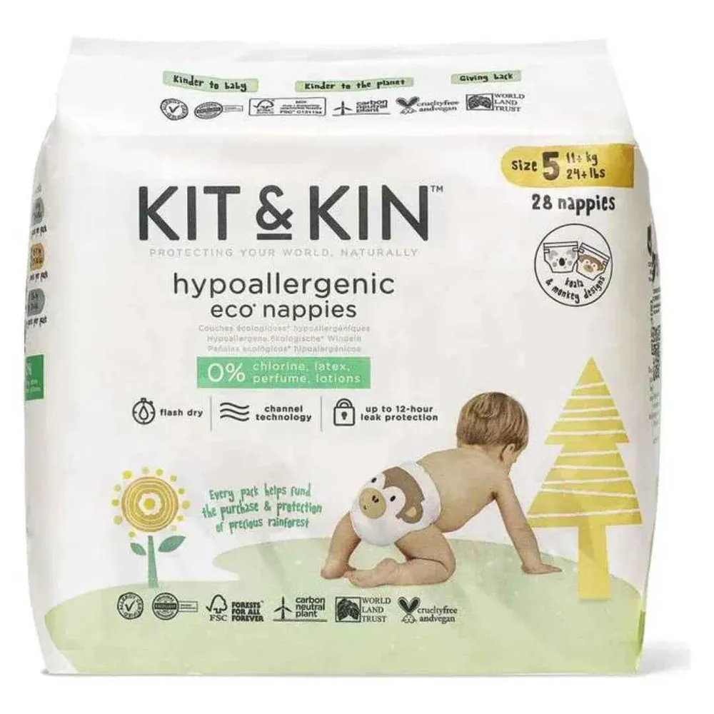 Kit&Kin® Pelene veličina 5 (11+ kg) 28 kom